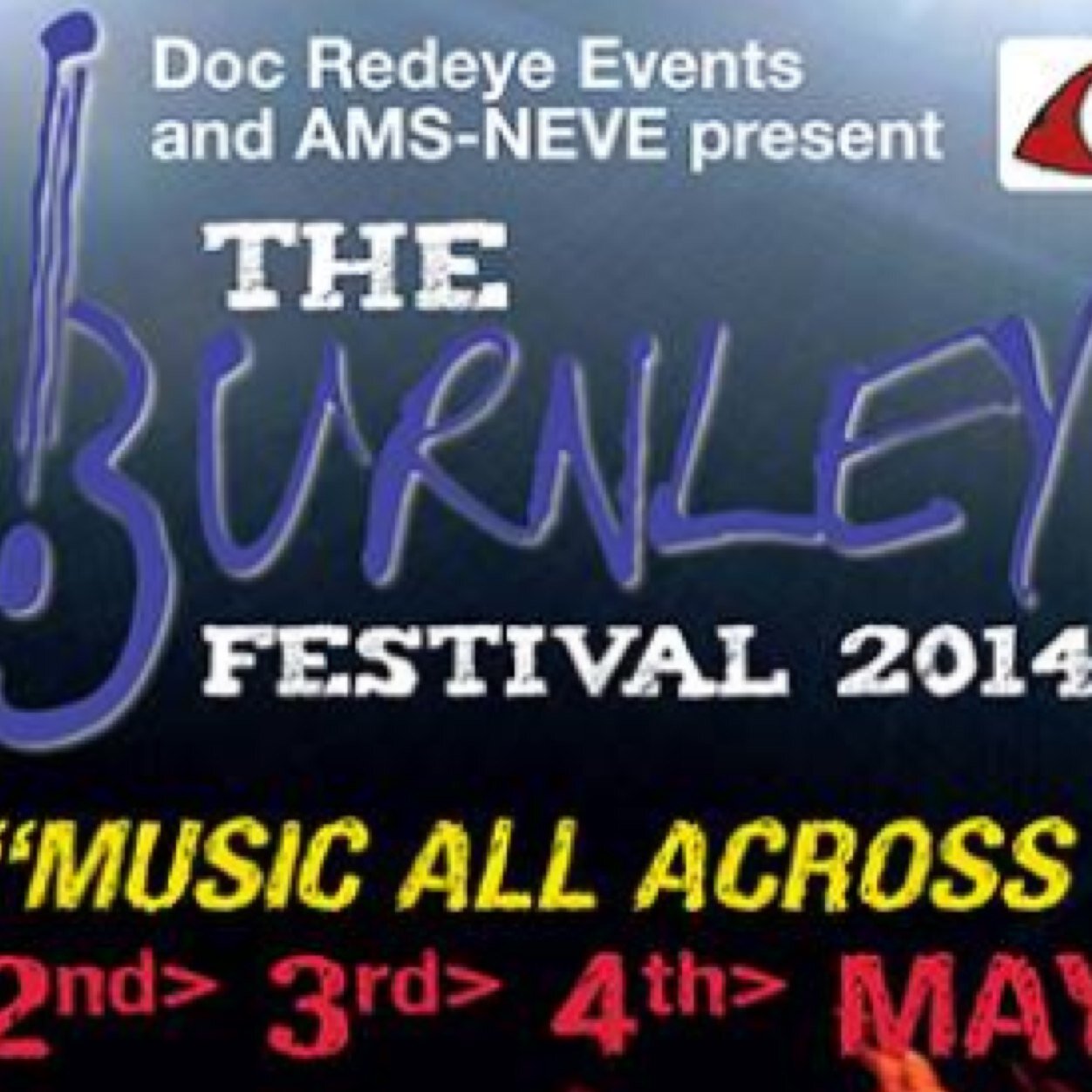 Official Twitter of the Burnley Rock and Blues Weekend  2-4 May 2014 celebrating its 26th Year. @docredeye #BluesBurnley