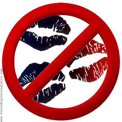 Resultado de imagen para PROHIBIDO LOS BESOS