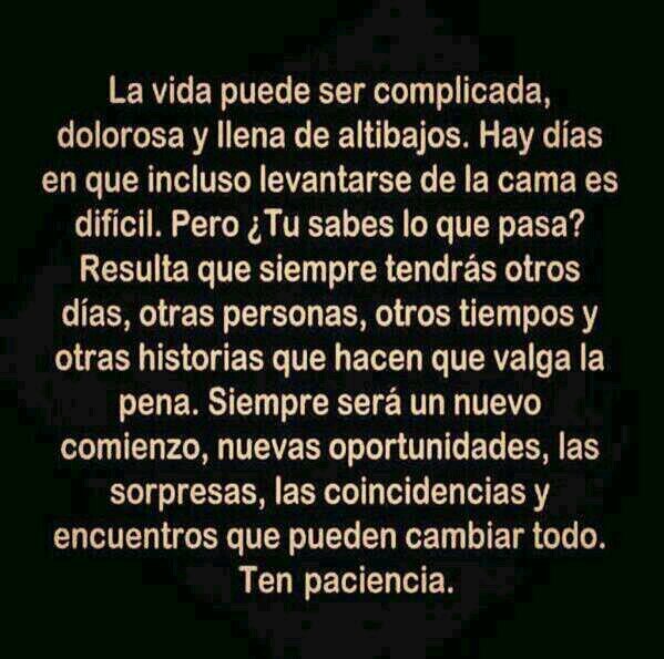 Desde 1997 dictando frases para dar alegria frases que te motiven a seguir para alante:) Se os quiere;) Crevillente City