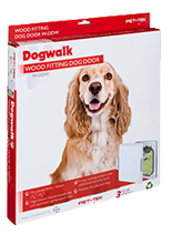 Catwalk / Dogwalk pet doors are manufactured by Pet-Tek International LTD.