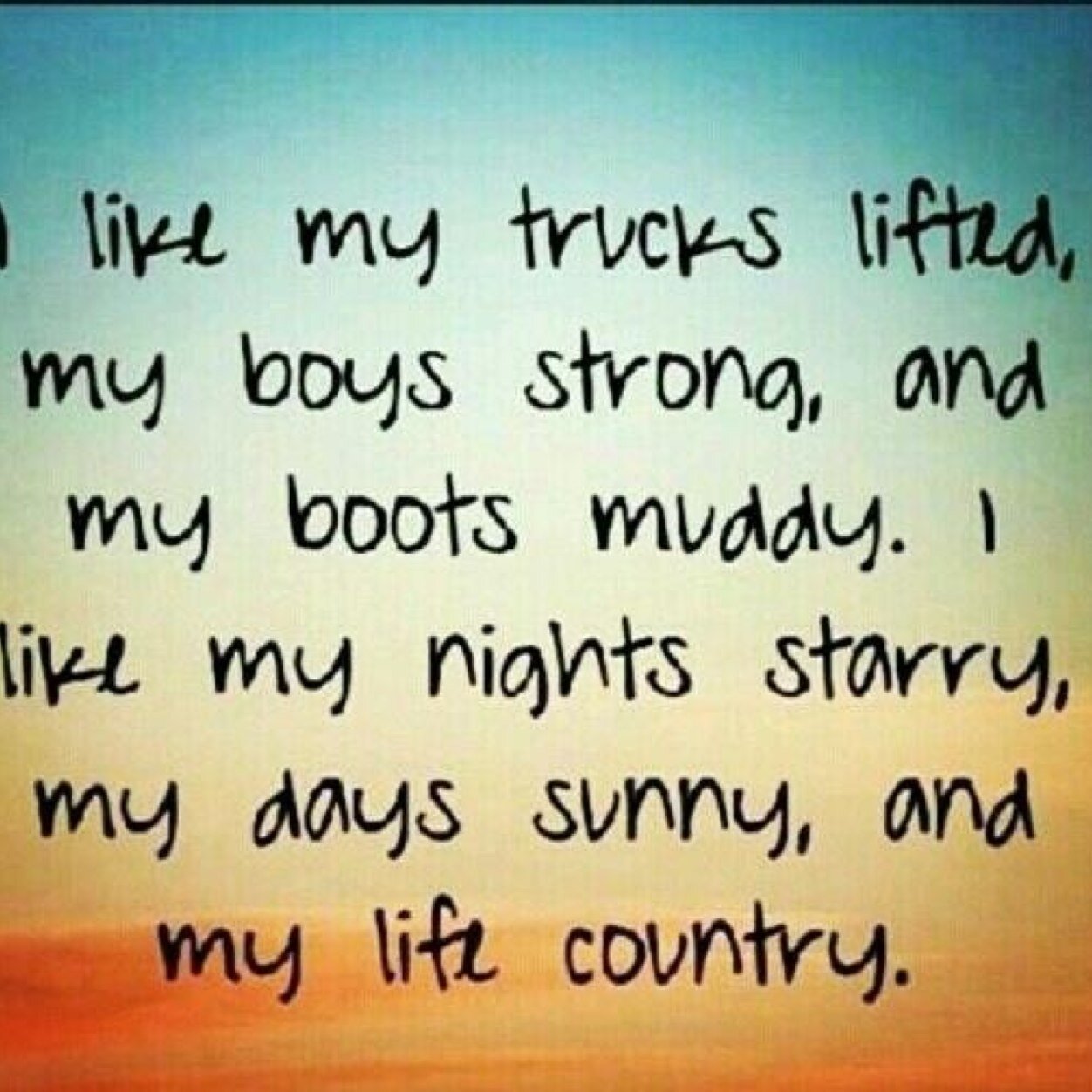 All about that southern, country life. Living it up, partying, football, NASCAR. I like my boots muddy, my truck lifted, and my beers colder. All y'all follow.