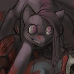 Hello, I'm Pinkie pie! Lovely to meet you. Come bake cupcakes with me, I need...your /SPECIAL/ help. Like my dress? I made it myself^^ #Single #Creepypasta.