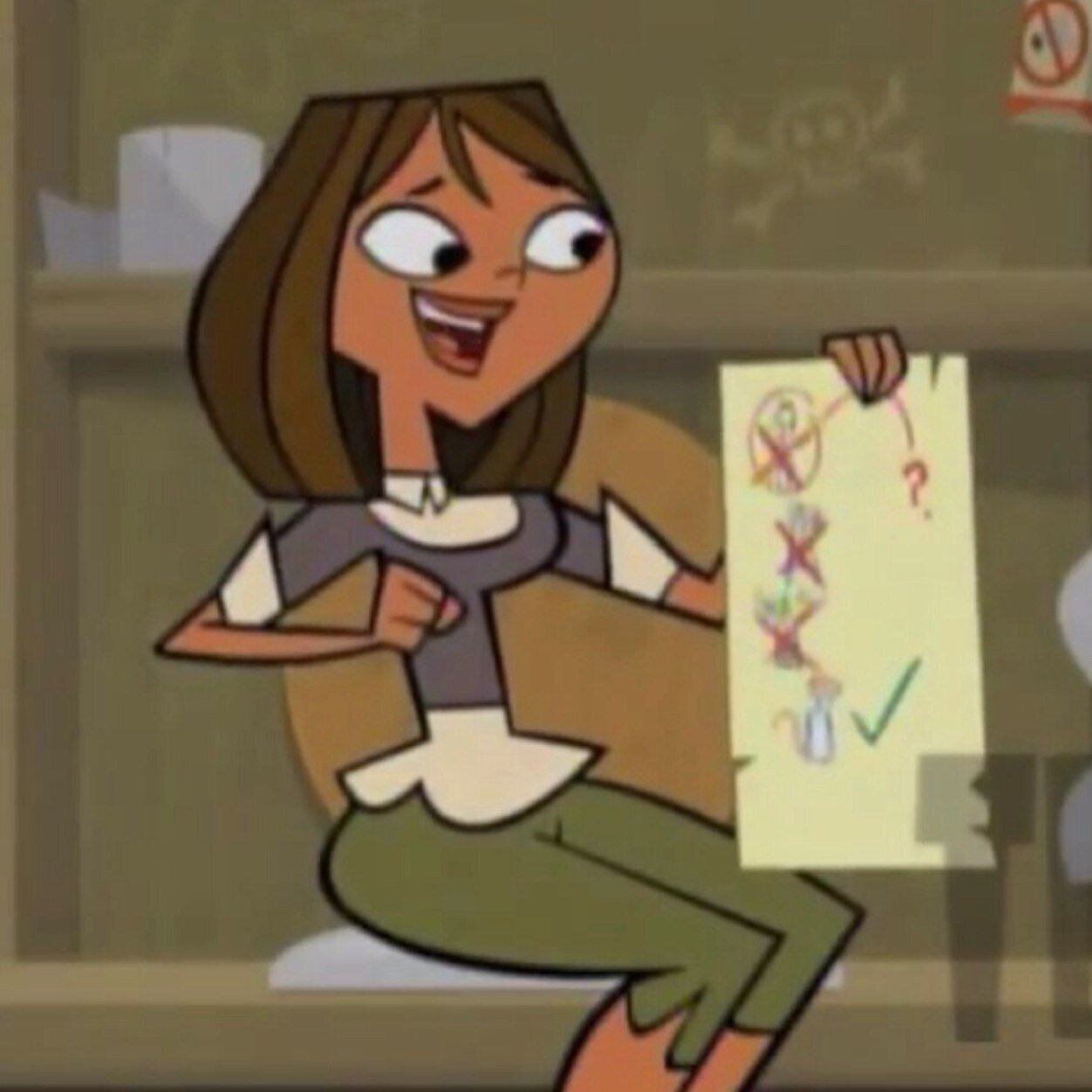 You Should Already Know Who I Am. I Am Courtney. The /Best/ C.I.T On That Reality Show Called Total Drama. I /Hate/ Breaking The Rules & Delinquents.