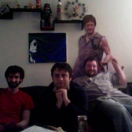 A few funny guys with one or two iphones and no girlfriends