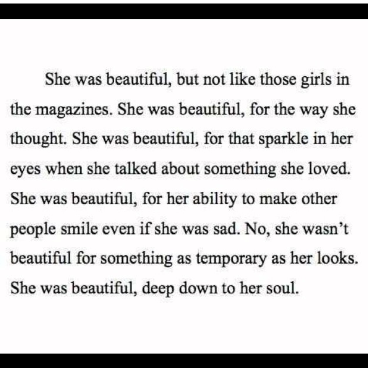 Its as simple as not caring.