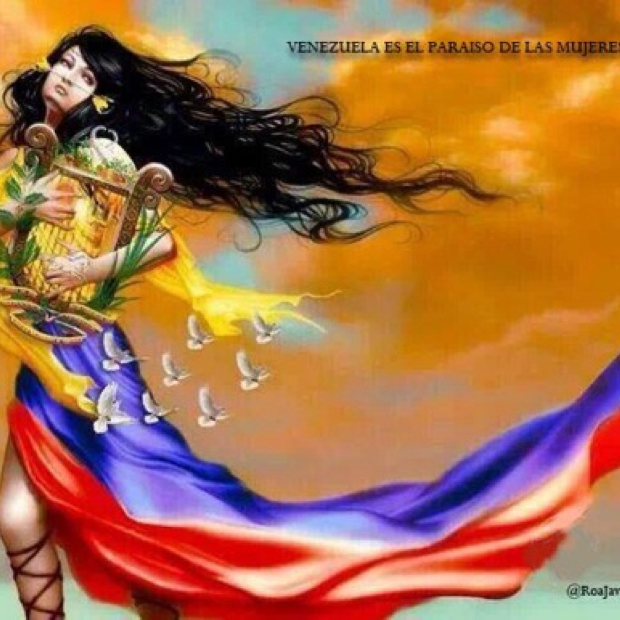 Chavista, antimperialista, revolucionaria y cristiana