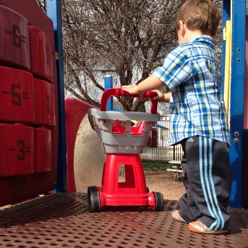 aboyandhiscart's profile picture. Some kids carry around a teddy bear, others a blanket. My son Bruce has a shopping cart. This is their story.