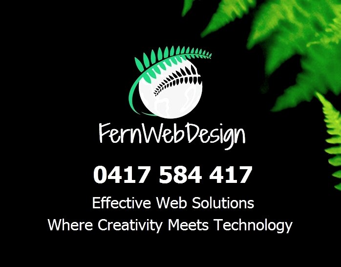 Web design Perth, Fern Web Design, cheap web design, business web design, web design australia.
