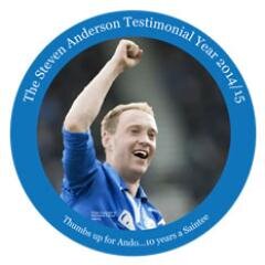 The Steven Anderson Testimonial Committee is working hard to appropriately recognise Ando’s 10 year commitment to St Johnstone. #ThumbsupforAndo