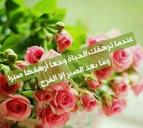 عندما ترهقك الحياة وجعا أرهقها صبرا وما بعد الصبر إلا الفرج