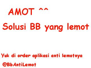 Bb sering lemot? Yuk di coba beli app anti lemot