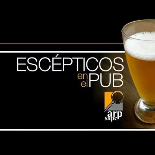 Escépticos en el Pub, actividad internacional del escepticismo, organizada en Madrid por ARP-SAPC desde 2010. En Moe Club (Alberto Alcocer, 32) #SitPMadrid
