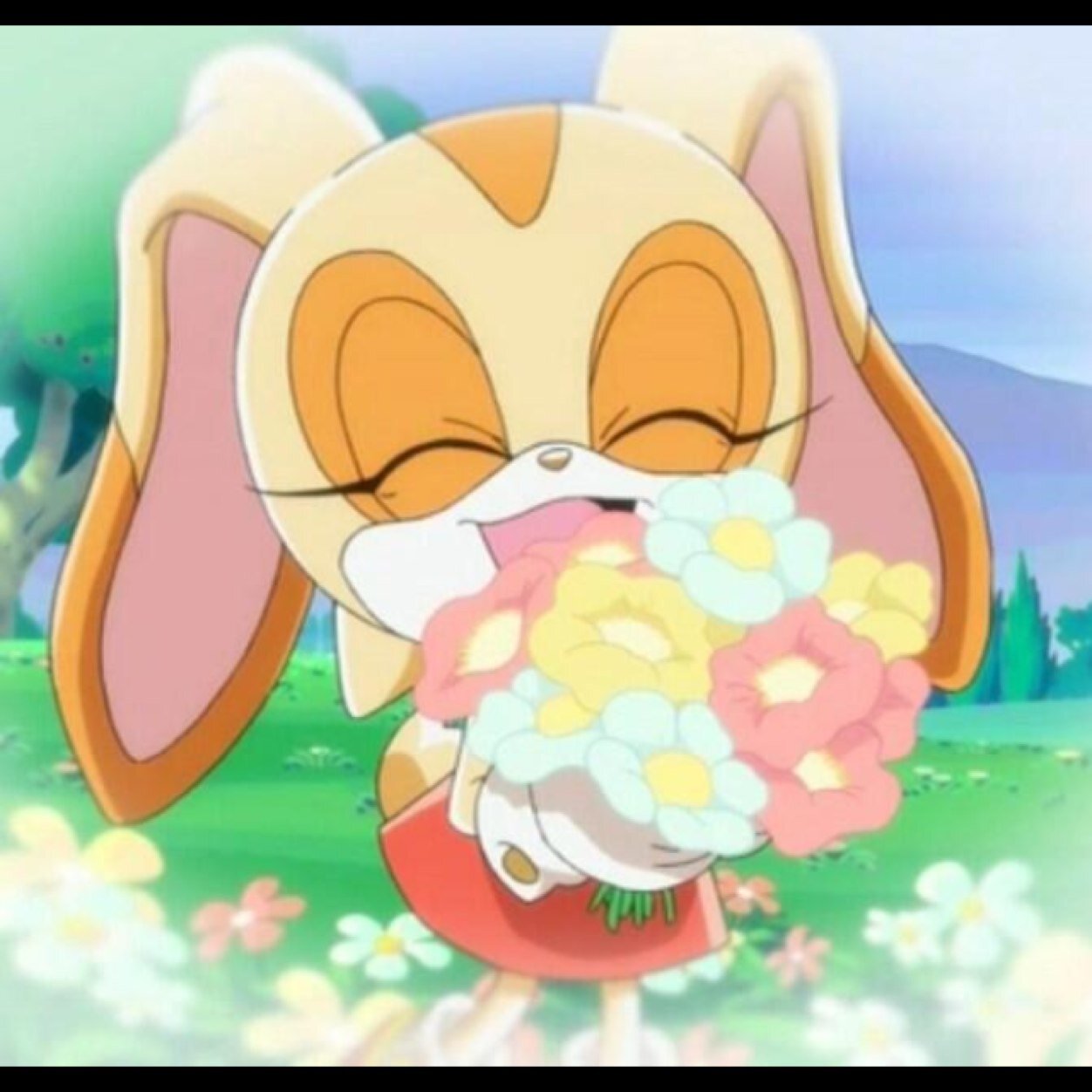 Hi everyone, I'm Cream, Cream the rabbit. I love all my friends and i Love flowers. My best friend is Cheese. I'm 10 years old. #SonicRp DM are 18+ Sometime