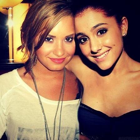 'Ariana my inspiration Demi my warrior'