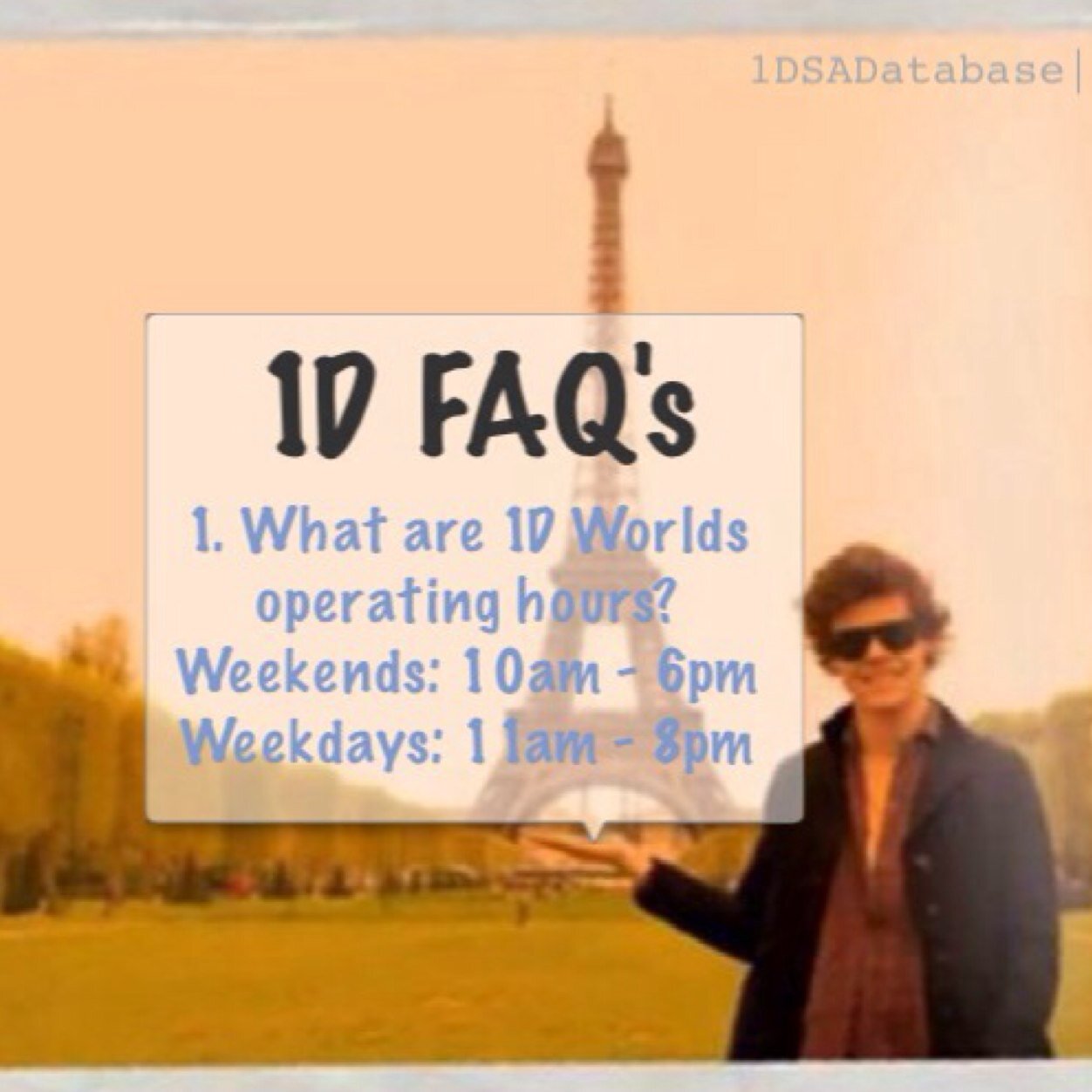 We are creating a South African Directioners database. Consisting of: Email Addresses, Birthdays, Names and Ages. Hopefully the database creates unity! ♥