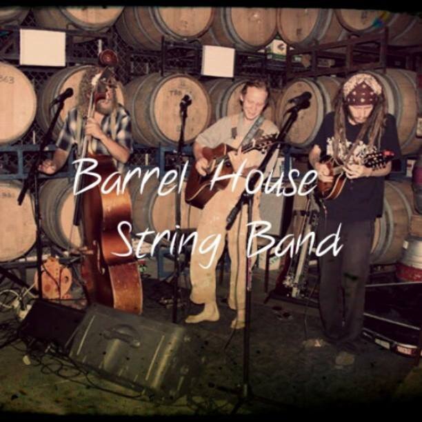 Barrel House String Band is the full name. Twitter is weird. Playing originals, traditional songs and everything in between, from grass to jazz to move yo ass!