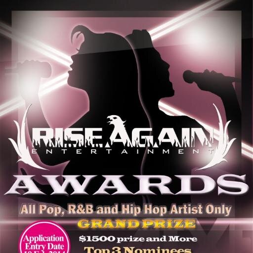 RiseAgainAwards's profile picture. Annual Music competition for Hip Hop, Pop and R&B musicians in Ontario