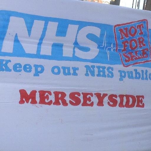 This is the Twitter account of Keep Our NHS Public Merseyside. Campaigning for NHS as public service for all and against privatisation of services.