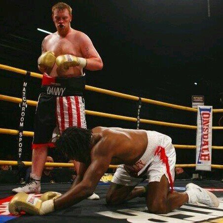 heavyweight pro boxer trying to make a dent in the heavyweight division
