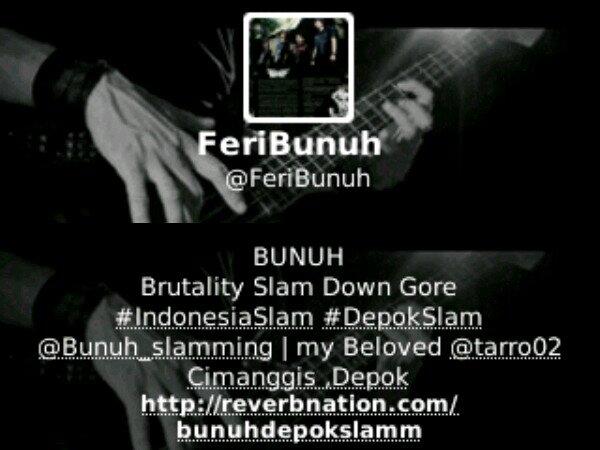 Udah nga ke'pake ini Twitter, beralih ke                                                                                      @FeriBunuh di follow ya ;) makasi.