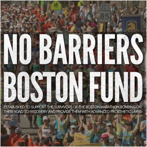 No Barriers #Boston was established by Hugh Herr, Mary Kelly & No Barriers to support the #BostonMarathon Bombing Survivors: http://t.co/ccPk7jkgdD