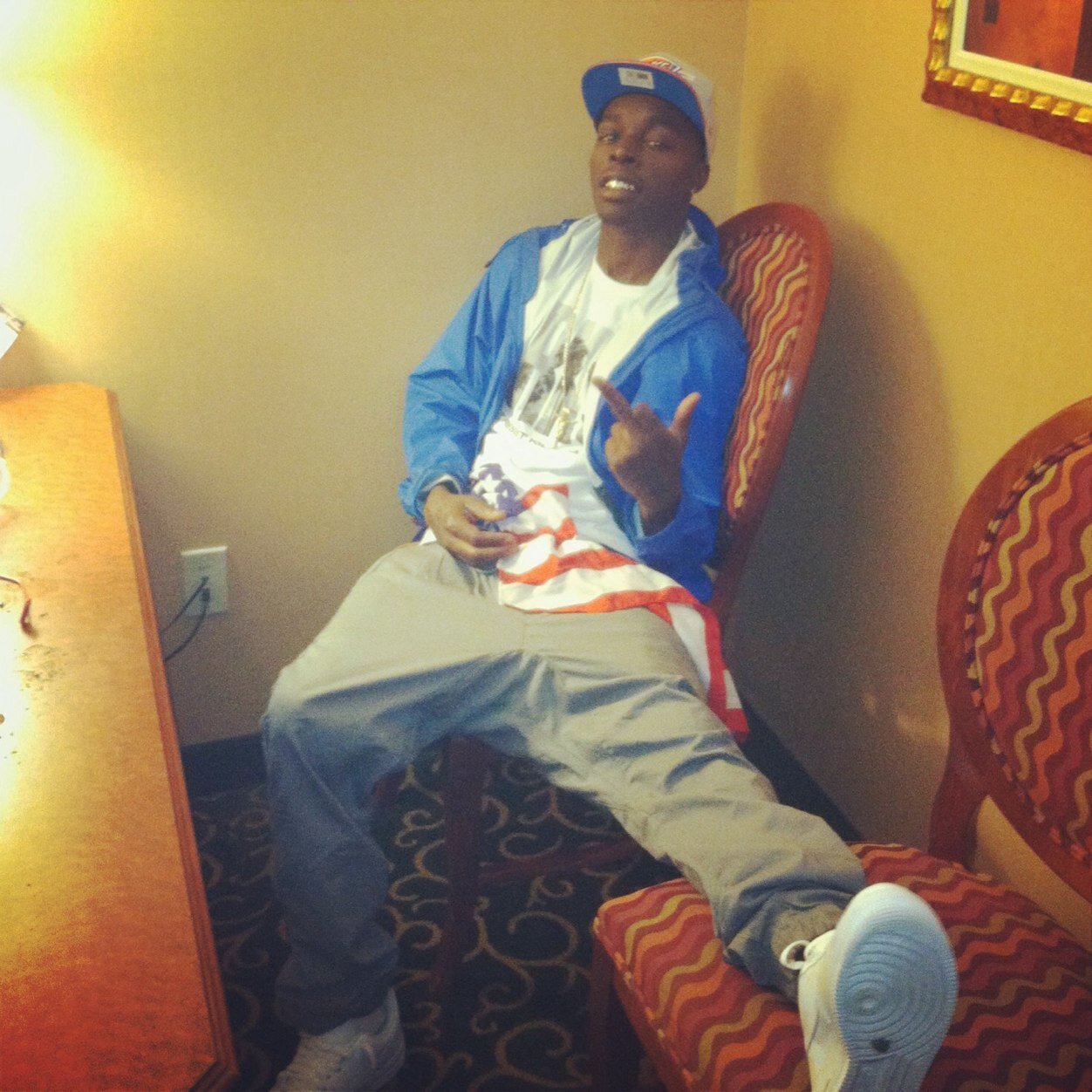 〽️FLAMBOYANT DOPE BOY TALKING AL CAPONE... IM PRESIDENT IMPORTANT...YAY OK...〽️