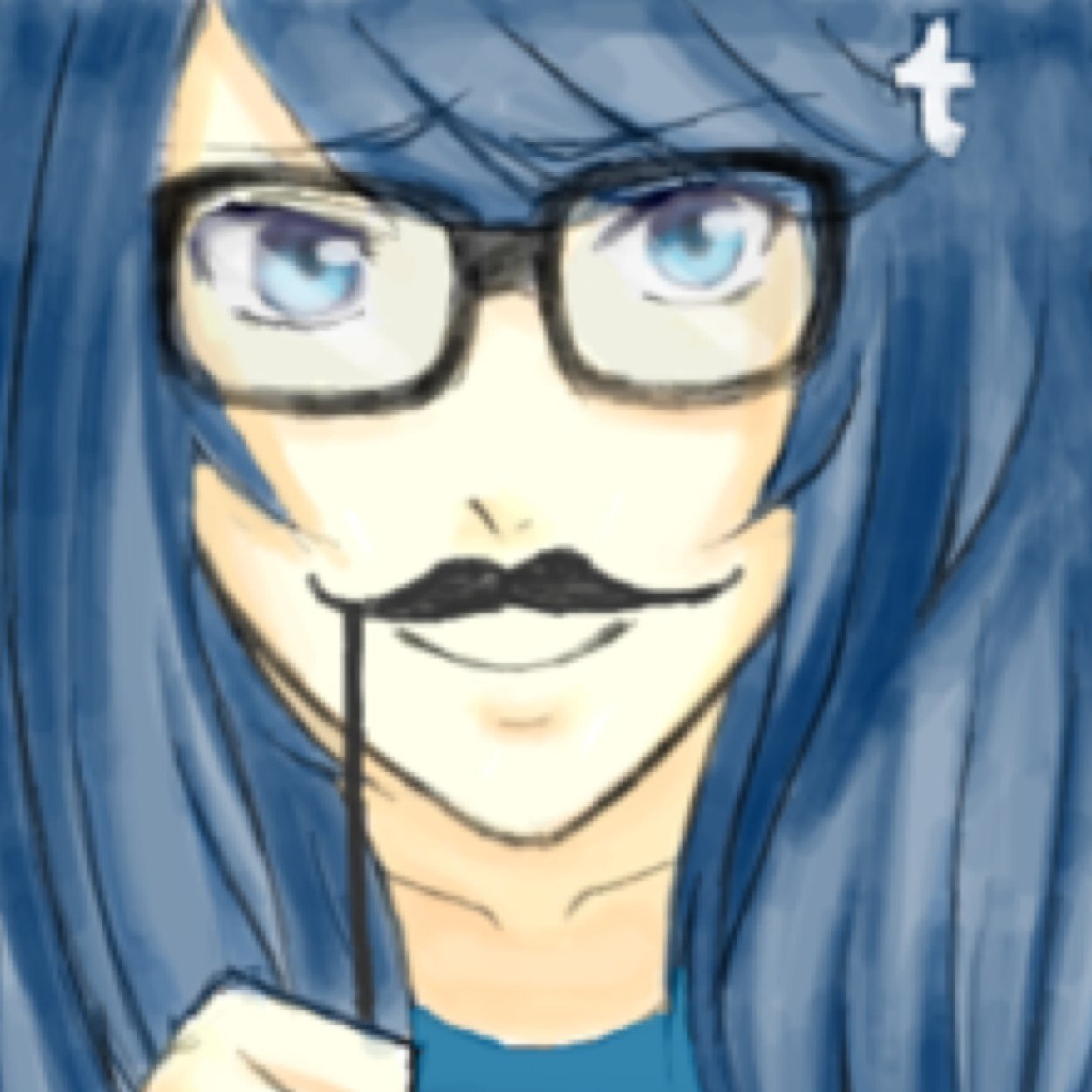 The incredible, goofy, and totally kawaii Tumblr-tan is at your service! ♡ [Literate/Possible 18+ content.]