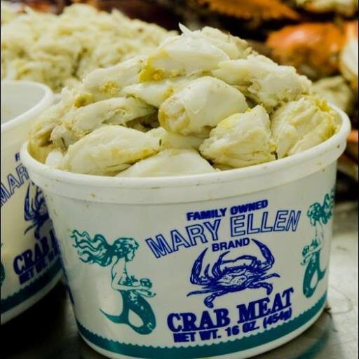 Fresh Maryland Crabs, Mary Ellen Brand Crabmeat and Oysters harvested daily on Maryland's Eastern Shore.