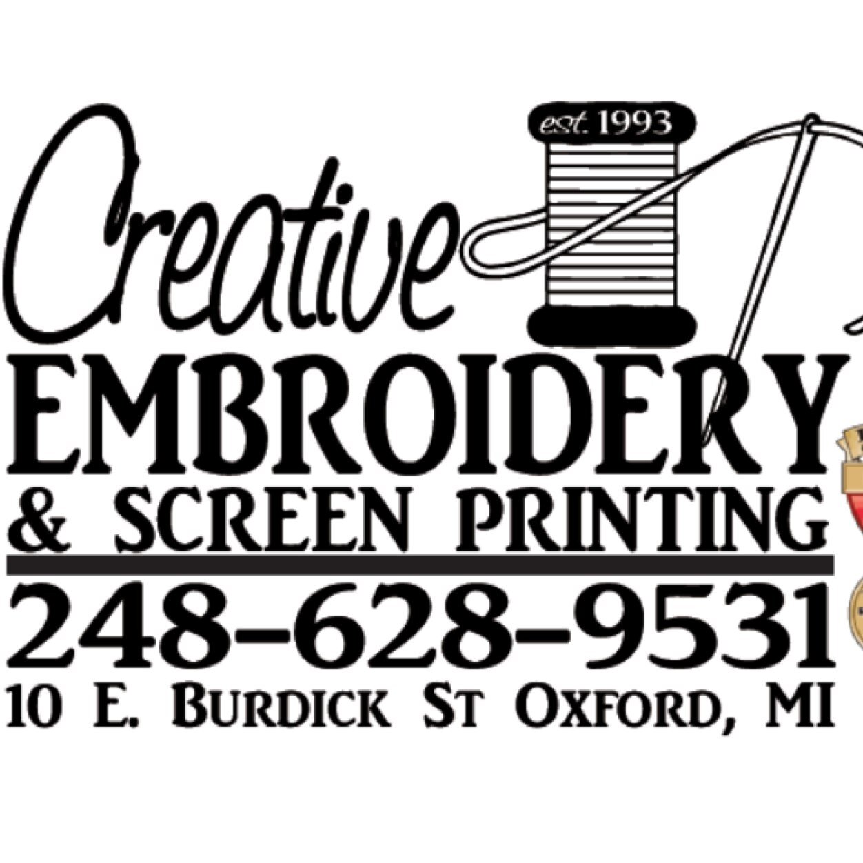 We offer our customers and clients personalized embroidered gifts and products for any occasion, event, or business. Now offering Screen Printing!