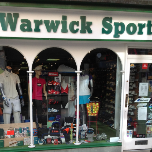 Warwick Sports is a specialist sports shop established in 1979. We provide a professional service to sportsmen, women & children.