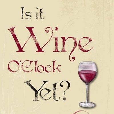Two things I LOVE, my kids and my wine.