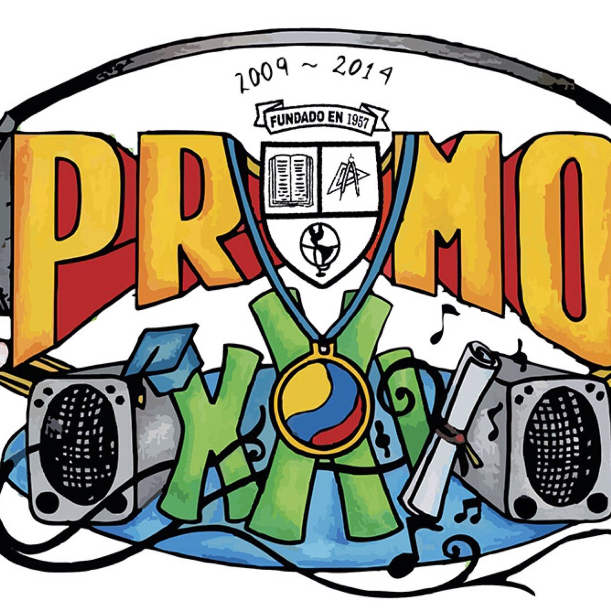 Promo XXV del Instituto Escuela Maracay (2009-2014) Por siempre y para siempre vivirás con nosotros Moy #yosoyxxv