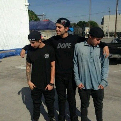 There are these five boys. One's called Beau, one's called Daniel, one's called Luke, one's called Jai and one's called James... together they saved my life❤