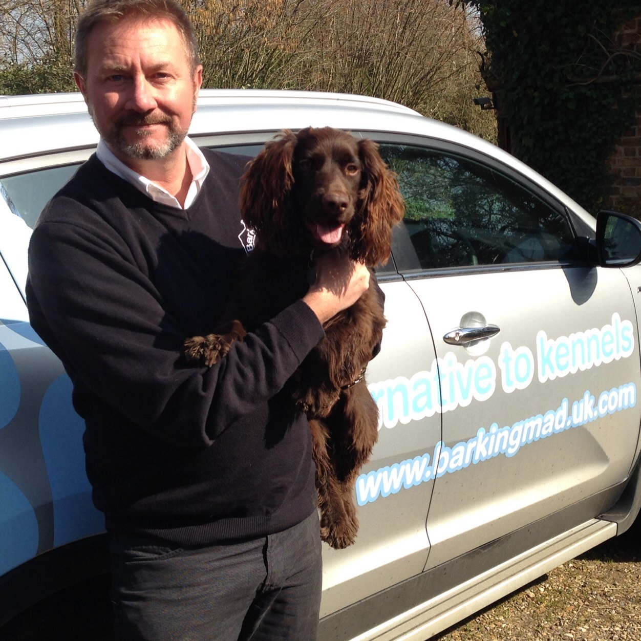 #DogSitting #DogBoarding service THE alternative to kennels Barking Mad provide Home-from-Home holidays for your dog. Dogs deserve a holiday too! Andy Kemp