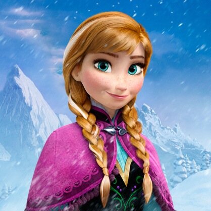 アナと雪の女王『アナ』：たっくさんの人が映画を観てくれて，ほんとうれしいわ！ありがとう！@ANAYUKI_Elsa エルサもいるわ。 よろしくね。Anna Unofficial Twitter