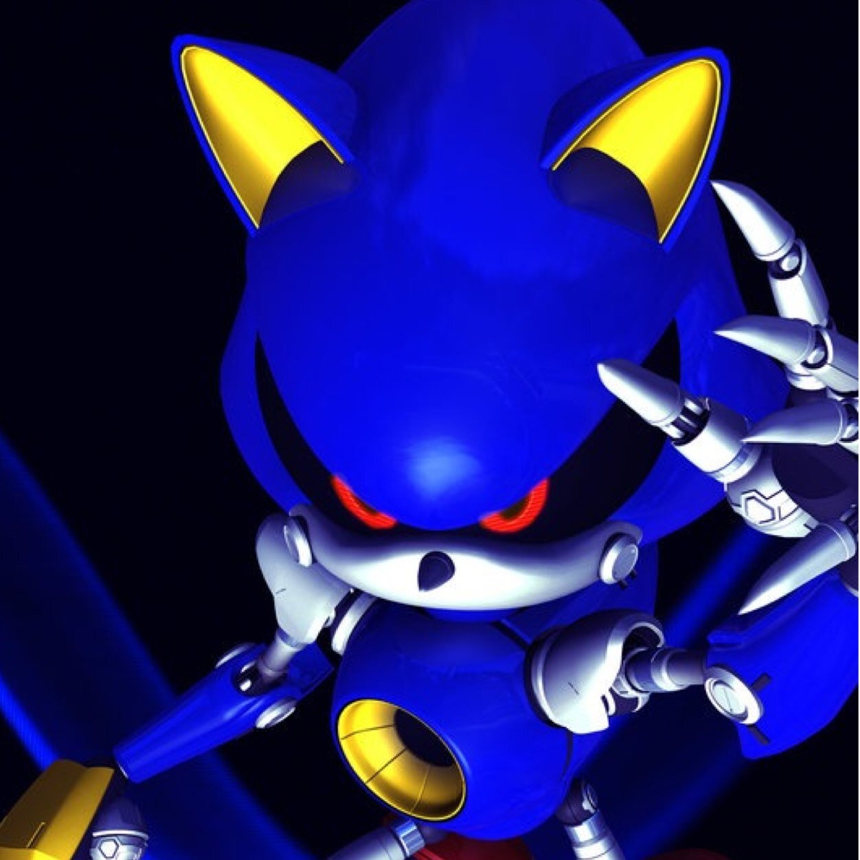Dr. Eggman's greatest creation. I am better than that hedgehog, and I always will be. I will prove if necessary.[#SonicTwitter/#Multiverse]