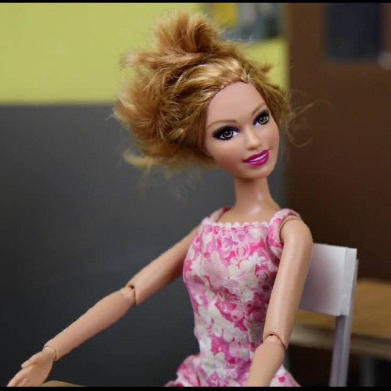 I'm Trish Cappelletti, not to be confused with Trisha Cappelletti, no relation. Joking! You guys believed it! She's my daughter, she came out of my vagina.