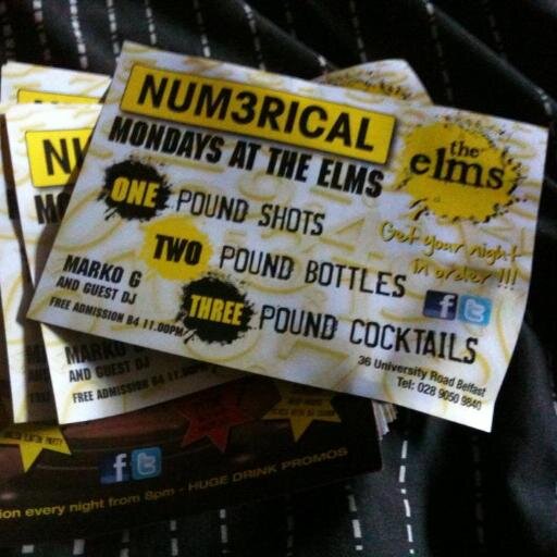 Belfast newest night coming soon to The Elms Bar