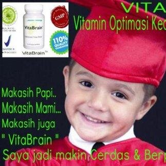 Vitabrain : Buktikan !! Anda akan menjadi lebih cerdas kurang dari 60 hari. Garansi 110 % uang kembali. Rekomendasi : dr. Prapti Utami @prapti_utami