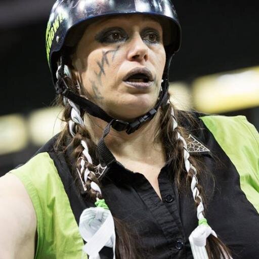 Blocker,Hitter, Fucker Upper! My league is Tilted Thunder Railbirds! My team is the Sugar Skulls! .. New Team New Dream!