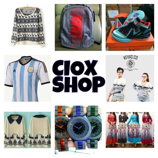cioxshop's profile picture. Sweater, baju, jaket, tas, jersey berkualitas dengan harga yg pas di kantong. Check more on instagram: CIOXSHOP; Line: Lindapramujito; Sms/WA: 083850109786