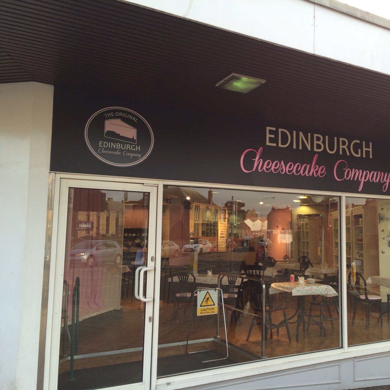 Award winning cheesecakes. First in Edinburgh