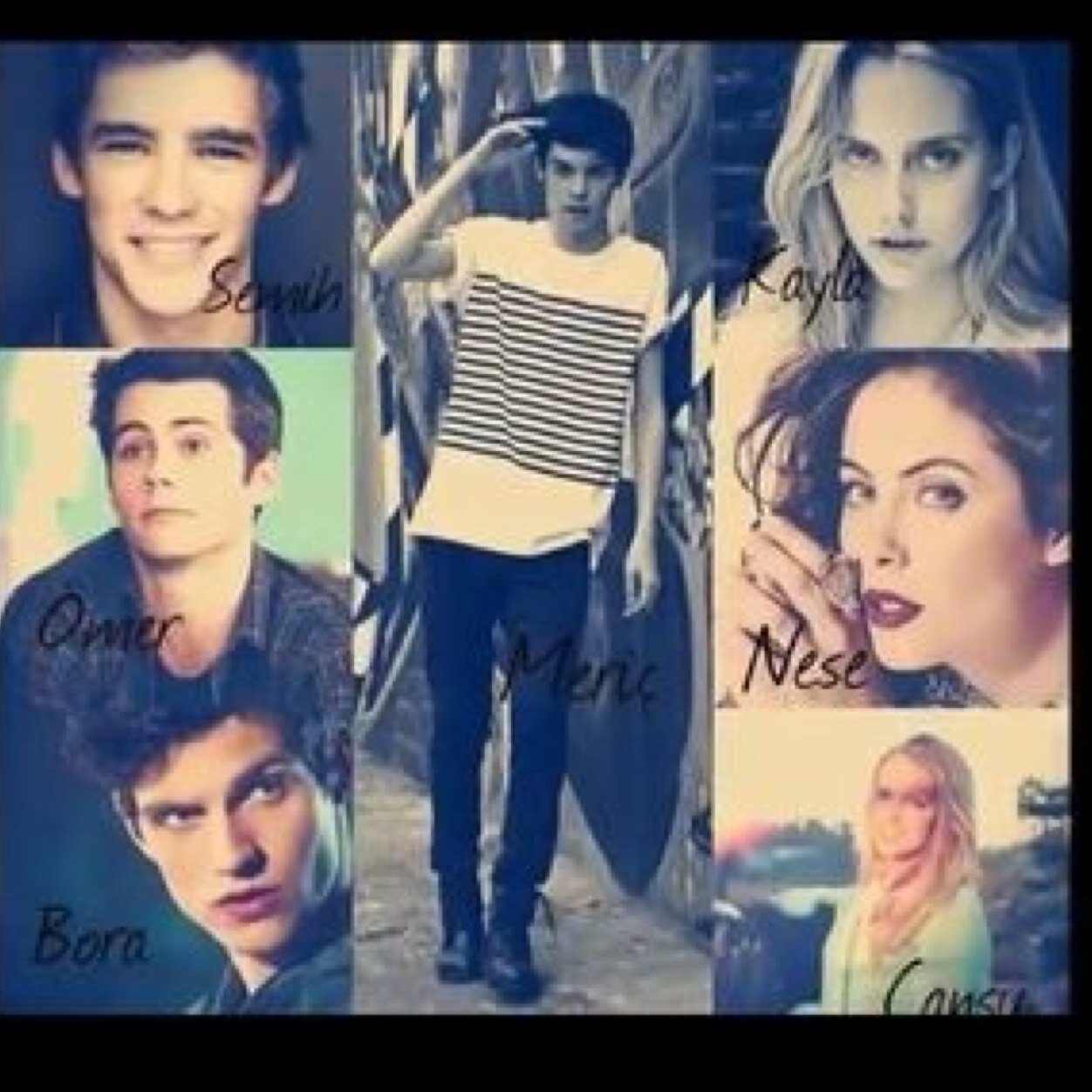 Meriç - Ömer - Semih - Bora - Ayaz - Baran - Timucin - Aras - Ace - Patch - Scott - Jace - Simon - Tobias - Augustus - Christian - Damon - Stefan