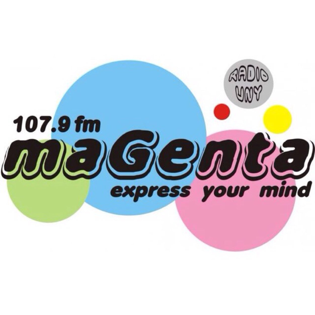 107.9 FM Magenta Radio Express Your Mind! Streaming us on https://t.co/XYtPyYcT7U. For Media Partner please contact 087881691828 (Ryda)