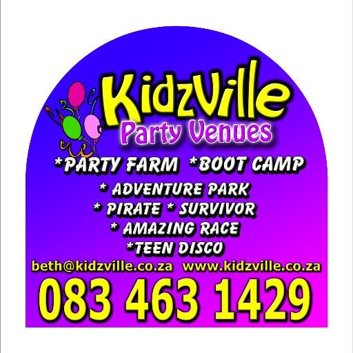 Party venues, kids themed parties, holiday club, Amazing Race, Survivor, Pirates, Boot Camp, Farmyard, School Outings for kids of all ages.