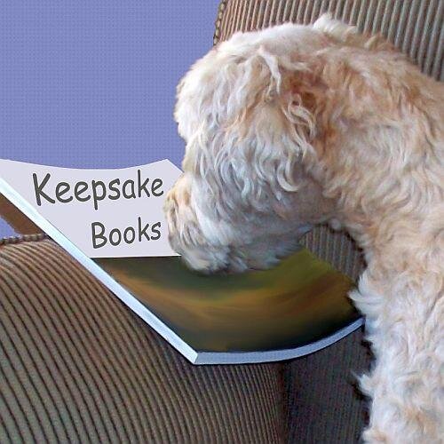 Keepsake Books Pet Autobiographies are custom-written picture books about a pet's life told from their point of view.