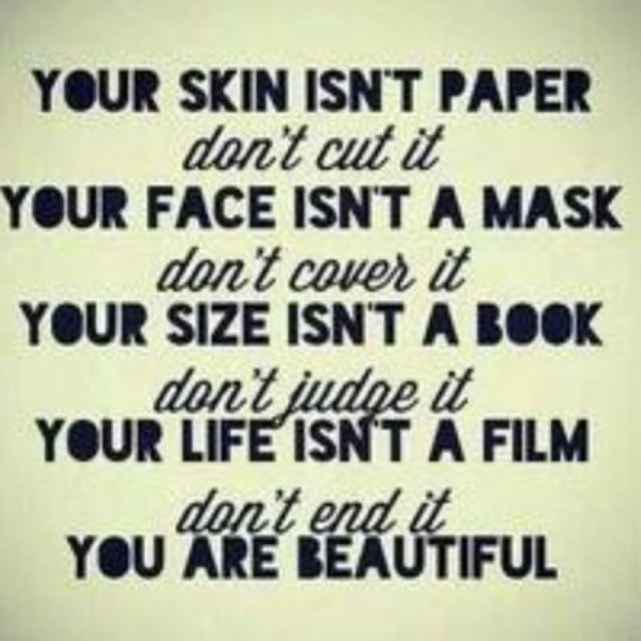 Im 14... Ive delt with self harm and suicide. But im still here! Its not impossible to make it through! DM me anytime you need to! Stay strong beautifuls
