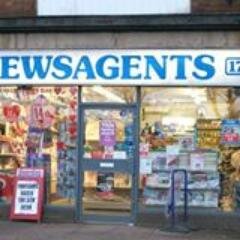 Local independent newsagents. Newspapers, confectionery, magazines, e-liquids and e-cigs, crisps, hot drinks, balloons and much more