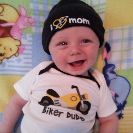 Love my man, love my son, love my life.