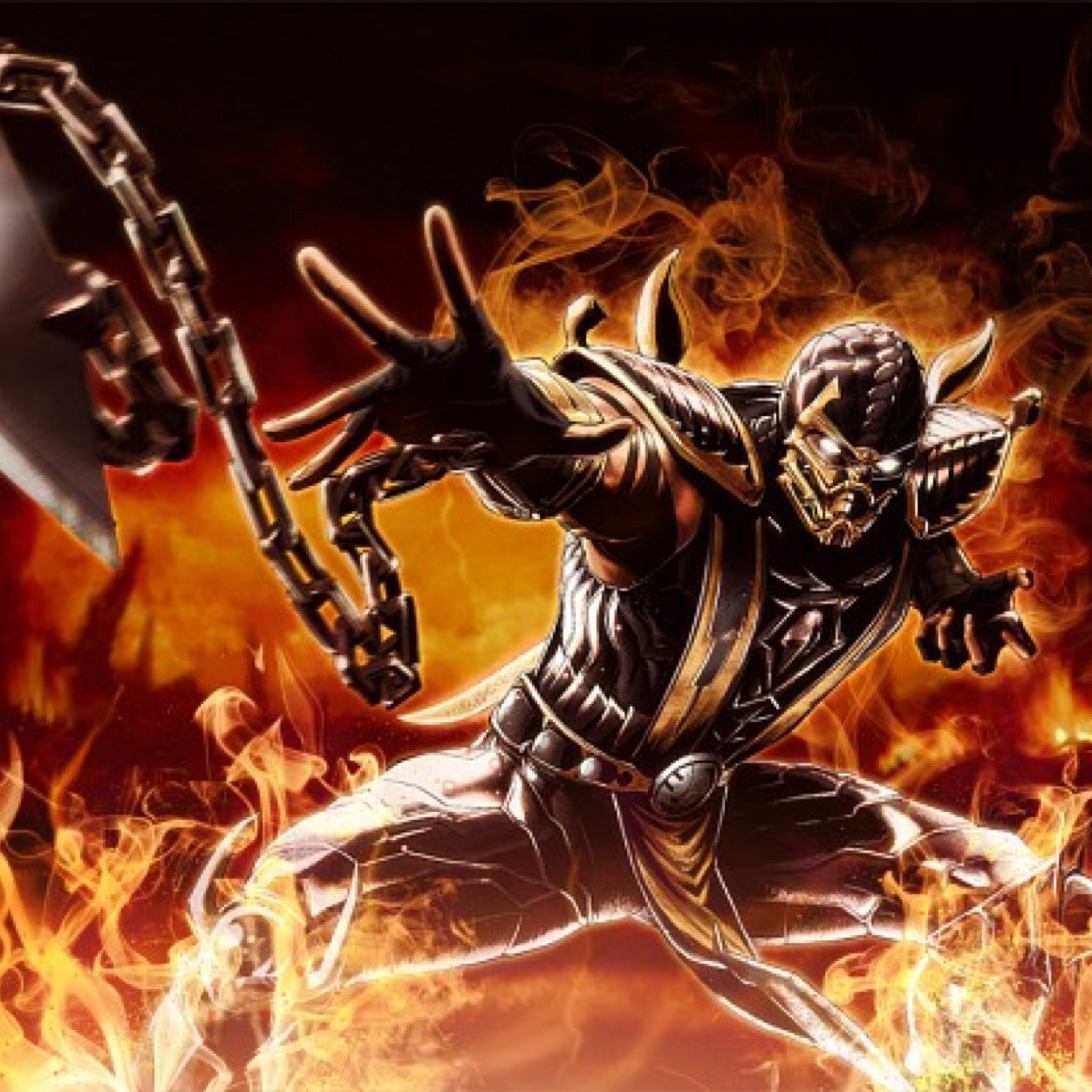 Greetings weaklings. I am Scorpion and im the greatest fighter in the world! I hate Sub-Zero! I was Hanzo Hasashi.| My clan the Shirai Ruy.|